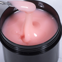 KODIES OEM/1kg gel de construction plus épais pour l'extension gel dur à viscosité épaisse rose clair en vrac résine UV de qualité pour salon de manucure