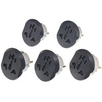 Adaptateur universel pour prise EU, multifonction, convertisseur UK EU US AU vers Euro Schuko Type-F, prise de courant 10A avec obturateur de sécurité