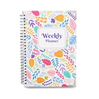 Cuaderno A3 Personalizado con Encuadernación en Espiral, Servicio de Muestra Gratuita, Cubierta de Papel, Agenda Diaria, Diario con Pegatinas, Impresión de Libros