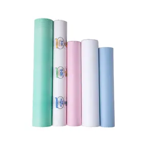 Disposable Paper Film Sheet Roll Paper Film Composite Sheet Roll Color Can Be Selected Clean And Sanitary Point Broken Roll