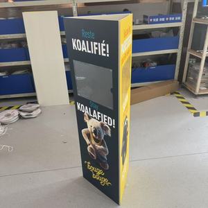 Panneau de signalisation triangulaire pliable TongJie, double face, personnalisé, résistant au vent et à la pluie, livraison économique pour les salons professionnels - Product Image 5