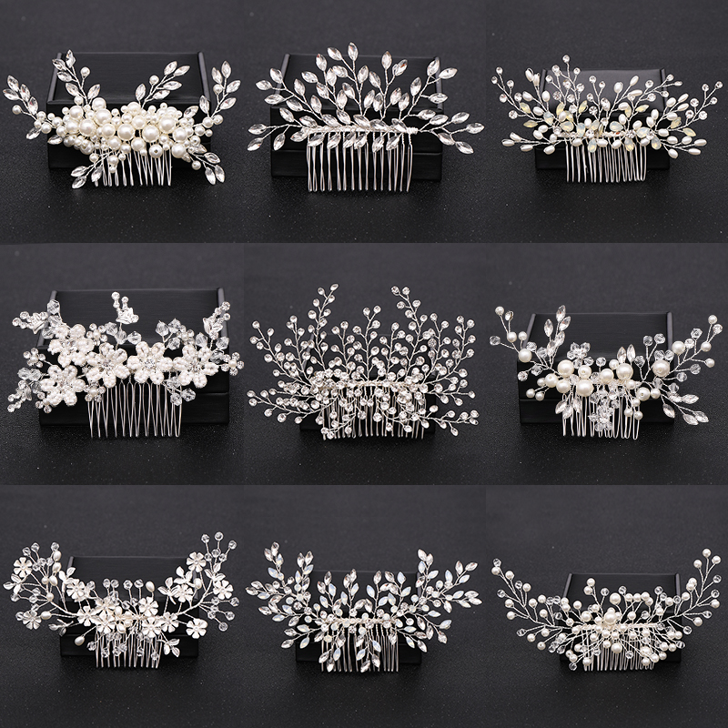 silver hair accessories