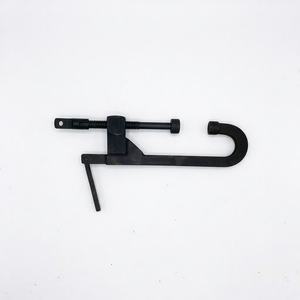 Top Quality Iron Screw <b>Clamp</b> with Precision Threaded Spindle for Carpentry Construction and Workshop Use Available for Wholesale - Product Image 1
