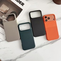 Coque de téléphone portable magnétique robuste originale pour iPhone 17 Air 16 15 14 Pro Max, texture mate, antichoc, en TPU souple