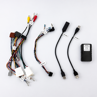 Adaptador de Control del Volante Compatible con Receptor Estéreo de Repuesto, Módulo de Cableado del Sistema de Entretenimiento del Tablero para Toyota