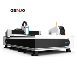Easy operation and High speed CNC hydraulic fiber laser cutter1500w single table fiber laser cutting machine 3000*1500mm