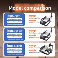 Distributeur automatique d'étiquettes de haute qualité BSC-Q180 distributeur électrique de rouleaux d'étiquettes