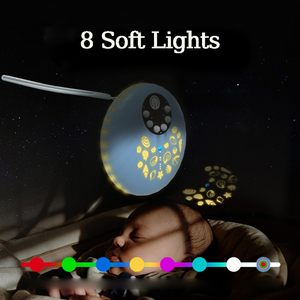 Máquina de ruido blanco portátil, juguete <span class=keywords><strong>para</strong></span> <span class=keywords><strong>dormir</strong></span> de noche de bebé, Color de luz nocturna, reproductor de Audio de música cálida <span class=keywords><strong>para</strong></span> ayudarlo a <span class=keywords><strong>dormir</strong></span> y relajarse - Product Image 4