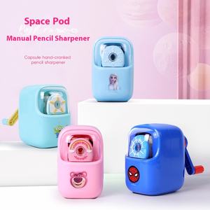 Sacapuntas Automático de Manivela Unimass, Modelo A73030 con Diseño de Dibujos Animados para Estudiantes de Primaria y Niños - Product Image 1