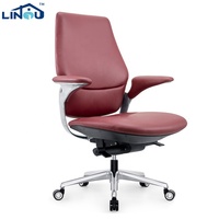 Chaise de bureau professionnelle en cuir, chaise de direction pivotante ergonomique, réglable en hauteur, dossier haut inclinable, pour pause déjeuner, atelier informatique