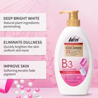 Lait Corporel Hydratant Nary Offre Spéciale, Naturel Biologique Vitamine VE Éclaircissant Illuminateur 600ml