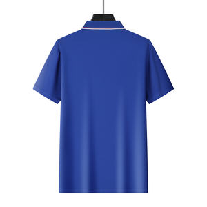 <span class=keywords><strong>Polo</strong></span> à manches courtes pour homme, sport, bureau, affaires, golf, athlétique, décontracté, élégant, chemise à col, vente en gros, logo personnalisé - Product Image 2