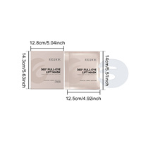 Masque liftant pour les yeux personnalisé à marque privée, biologique, anti-rides, anti-poches, hydratant, liftant, à la vitamine C et au collagène