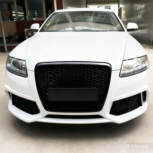 Kit Carrozzeria Migliorato Stile RS6, Paraurti Anteriore con Griglia per <span class=keywords><strong>Audi</strong></span> <span class=keywords><strong>A6</strong></span> S6 C6 2009 2010 <span class=keywords><strong>2011</strong></span> 2012 - Product Image 4