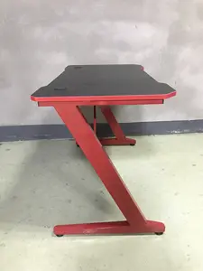 Mesa de jogos de mesa para computador em forma de Z mesa de corrida