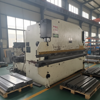 Machine de pliage hydraulique entièrement automatique d'occasion avec pompe pour plaques d'acier, vente à prix compétitif