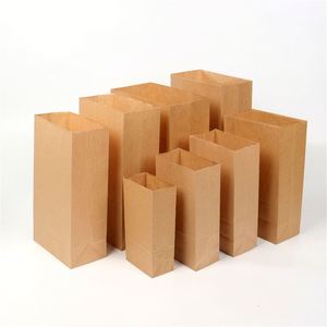 Sac en papier biodégradable et écologique en kraft, style auto-ouvrant (SOS), pratique et recyclable - Product Image 1