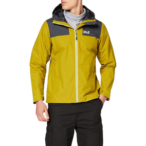 Logo personnalisé Veste de pluie imperméable à capuche pour hommes, course à glissière complète Veste de sport décontractée Veste imperméable d'extérieur pour hommes - Product Image 3