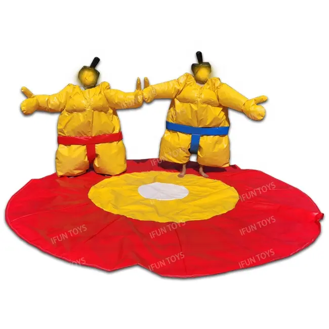 PVC Fighting Inflatable Sumo Suit Kostum Sumo Tiup untuk Permainan Olahraga