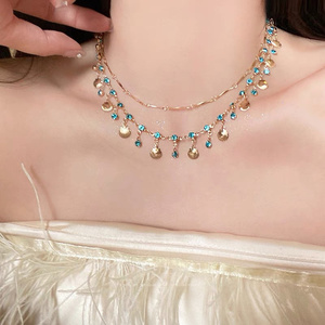 Glands Colliers Bracelet pour Femmes Fine Jewelry Light Luxury Shell Choker Necklace - Product Image 2