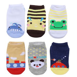 Calzini <span class=keywords><strong>antiscivolo</strong></span> per bambina in cotone di colore carino - Product Image 3