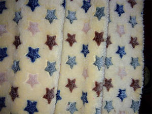 Pentagramme-Flare Double Face Flanelle Tissu Brossé Tricoté Pet Mat Couverture Pyjamas et Robe de Chambre avec Impression Couleur pour Jouets - Product Image 6