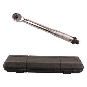 Clé dynamométrique industrielle de 1/2 pouce, 28-210 Nm, préréglée, haute précision, tube plat, poignée moletée, clé à cliquet - Product Image 4