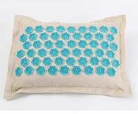 Tapis d'acupression en lin écologique, 9mm, tapis shakti, pointes de lotus, massage
