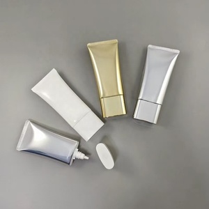 <span class=keywords><strong>Tubes</strong></span> souples pour nettoyant visage 50 ml, contenants blancs super plats, <span class=keywords><strong>tubes</strong></span> cosmétiques pour crème solaire, emballage cosmétique souple en plastique - Product Image 5