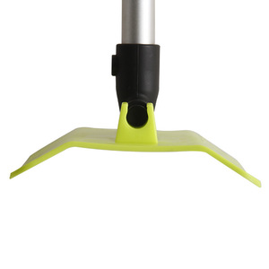 Telescopic Snow Scraper Ice Remover Tool For Car Winter Use Green And Gray Alloy Material - Product Image 4