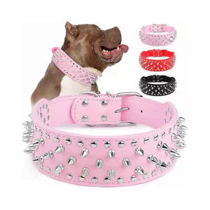 Fabricante al por mayor de cuero spike pet collar de perro - Product Image 3