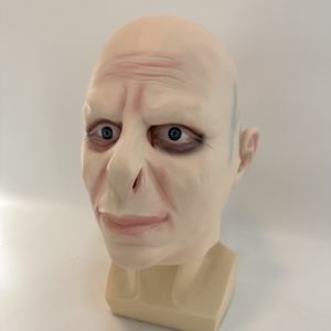Película <span class=keywords><strong>Voldemort</strong></span> con la misma máscara <span class=keywords><strong>de</strong></span> látex calva <span class=keywords><strong>de</strong></span> terror accesorios <span class=keywords><strong>de</strong></span> cosplay <span class=keywords><strong>de</strong></span> Halloween - Product Image 3