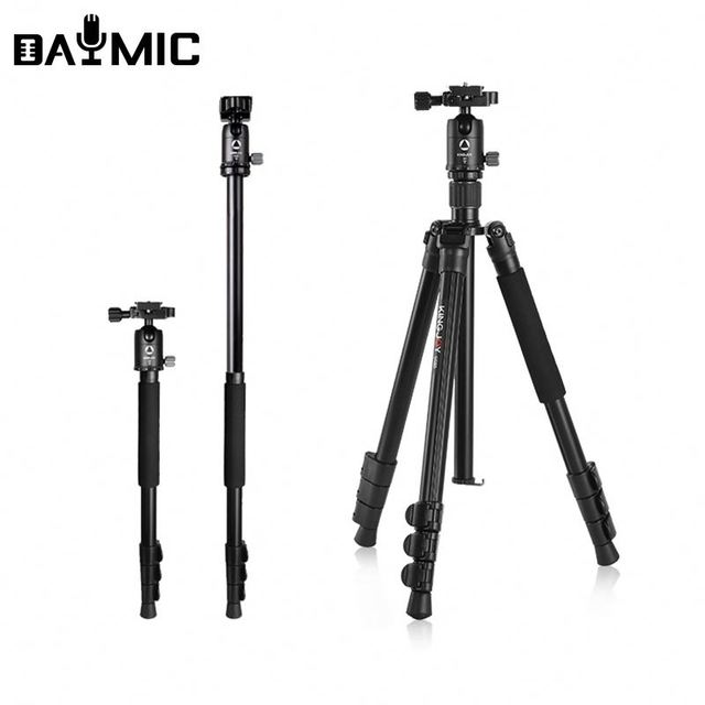Wholesale Aluminum Lightweight Tripod Universal Digital Professional Camera Accessories Stand Photo Travel Tripod