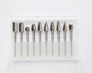 20pcs 3mm x 3mm vonfram thép rắn Carbide Burrs tập tin quay Kim Cương Burrs Bộ công cụ quay Kit - Product Image 5