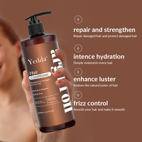 OEM 500ML Nouvelle Crème Revitalisante Hydratante Épaississante Démêlant Formule pour Lisser les Cheveux Secs Chimiquement Abîmés à l'Argan