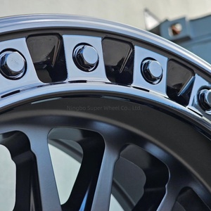 SW Beadlock 4x4 Roues 17x9 6x139.7 8x170 Off Road Jante de voiture forgée en aluminium pour F-150 Toyota Nissan Jeep RAM Hummer Lexus - Product Image 6