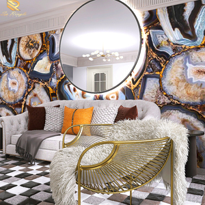 Losas de Piedra Sinterizada de Ónix Negro de Lujo, Azulejos de Porcelana con Aspecto de Mármol Brillante para Encimeras de Cocina y Paredes de Sala de Estar - Product Image 6