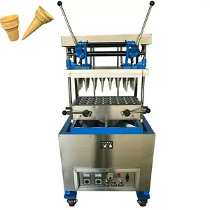 Commercial Egg Tray Machine Ice Cream Cone Machine Crispy Wafer Cone Automatic Small Horn Egg ConeTray Machine