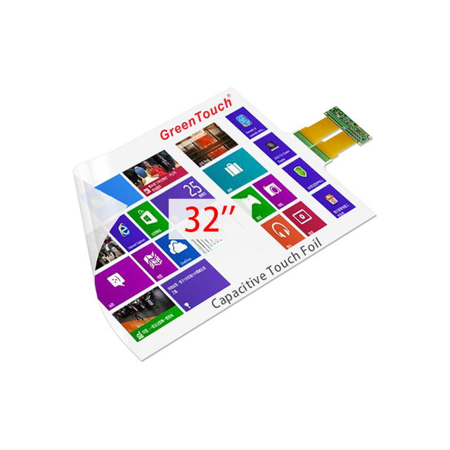 Capacitive Touch Foil Film 15 17 19 21 27 32 43 55 65 75 86 98 100 Inch Multi Touch Screen Foil for Touch Mirror Photobooth