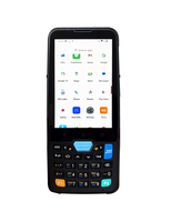 Terminal portable multifonctionnel PDA industriel, lecteur de codes-barres, collecte de données sans fil, écran tactile robuste, logistique d'entrepôt