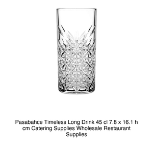 Verre Highball intemporel 45 cl Pasabahce H 16,1 cm Ø 7,8 cm - Product Image 2
