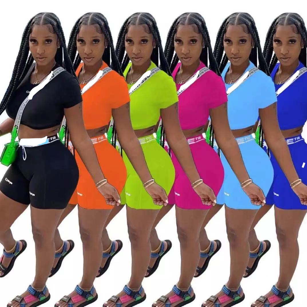 Хит продаж 2021, комплект из 2 предметов, женские велосипедные шорты, женская спортивная одежда, Короткие комплекты, Женский комплект из двух предметов
