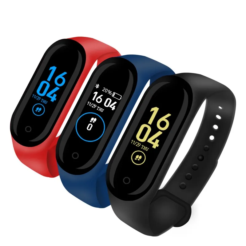 slim heart rate monitor smart watch band 4 electric wristband smartband m4 smartwatch bluetooth sport smart bracelet