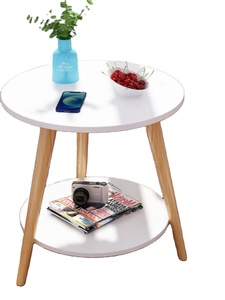 Recepção Do Escritório Mesa De Café Sala De Estar Família Simples Mesa De Café Redonda Sofá Mesa Lateral - Product Image 3