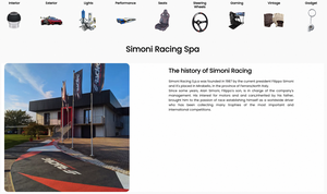 Aileron de voiture universel adhésif Simoni Racing pour coffre ou toit, accent personnalisable pour l'extérieur du véhicule, modèle SPC/U - Product Image 2