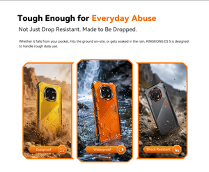 Cubot KingKong ES 5 6.88 HD+ 120Hz Display Rugged Phone 7000mAh 6+128GB 64MP + 16MP <b>Camera</b> NFC Android16 Built-in LED Flashlight - Product Image 5