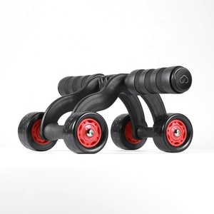 King Sports-ruedas abdominales de cuatro ruedas <span class=keywords><strong>para</strong></span> entrenamiento muscular, equipo de <span class=keywords><strong>ejercicio</strong></span> de alta calidad, 15 años - Product Image 1