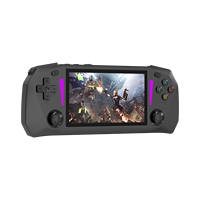 Console de jeu portable rétro G33 2026, nouveau design, écran 4,3 pouces, double joystick, lumière respirante, 1 Go de RAM, 4 Go de stockage, prend en charge 2 joueurs, 2500 mAh