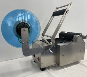 FF-50S半自动台式圆形塑料瓶罐不干胶贴标印刷机带不锈钢外壳 - Product Image 4