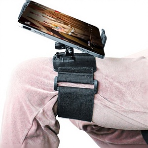 Support de genou rotatif et réglable pour tablettes et téléphones de 5,1 à 12,9 pouces, pour une utilisation mains libres, la relaxation et le divertissement à domicile - Product Image 1